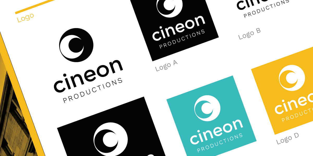 Cineon Productions logo designs