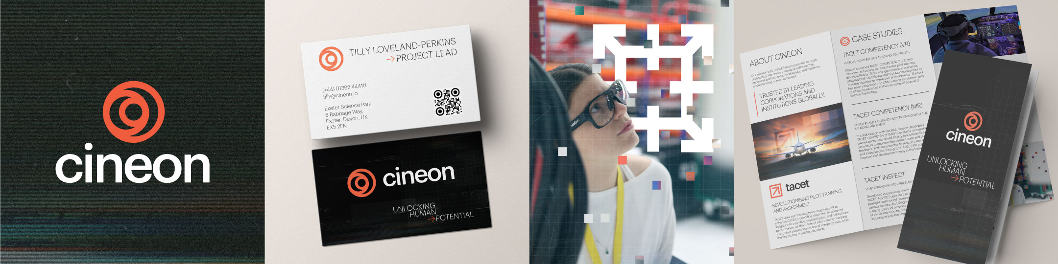 Cineon branding designs