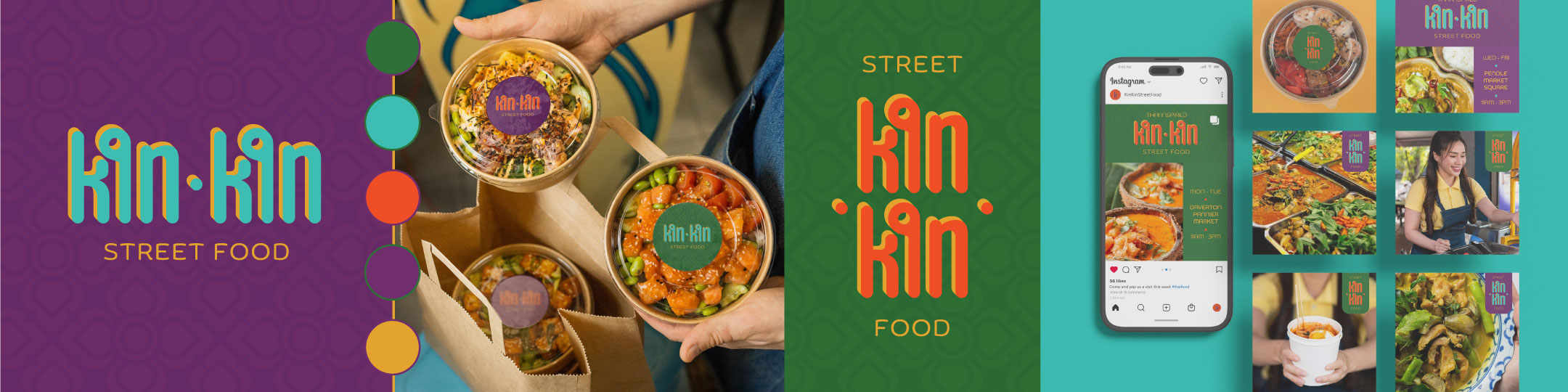 Kin Kin branding designs