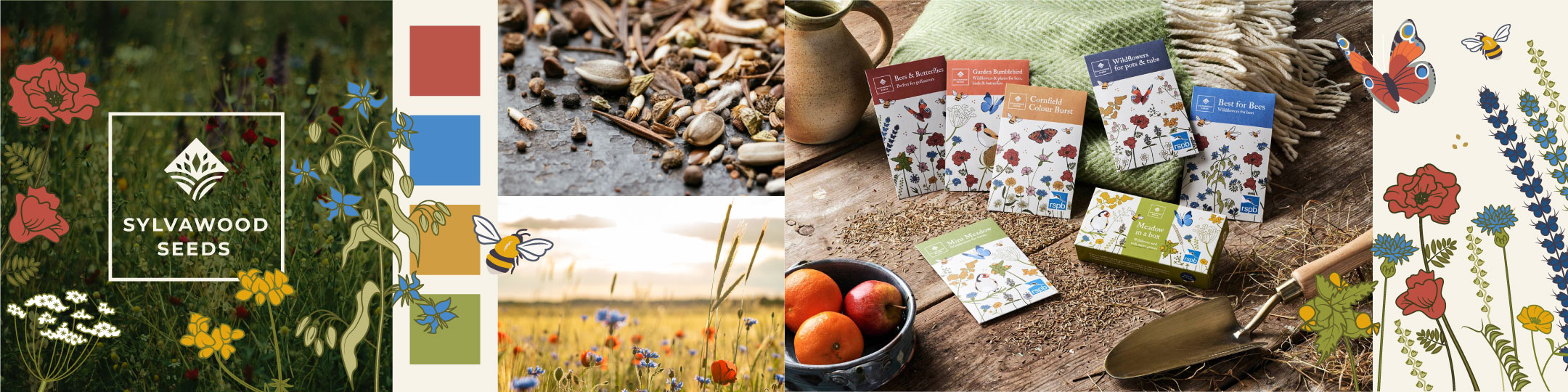 Sylvawood Seeds branding designs